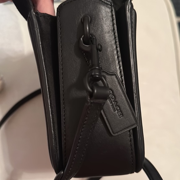 Coach Suede and Leather Page 2 Way bag - Picture 6 of 10